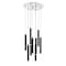 Z-Lite Forest 9 Light Island/Billiard, Chrome & Matte Black 917MP12-MB-LED-9RCH - alternate 2